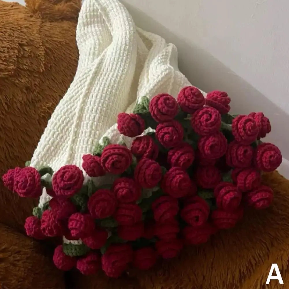 Eternal Rose Bouquet Throw Blanket™