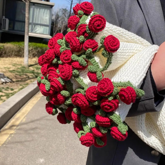 Eternal Rose Bouquet Throw Blanket™